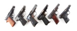 (C) Lot of 6: Semi Automatic Pistols.