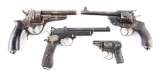 (C+A) Lot of 4: Pre-War European Handguns.