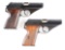(C) Lot of 2 WWII Nazi German Mauser Model HSc Pistols.