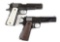 (C) Lot of 2: Pre-War South American Model 1911A1 Semi-Automatic Pistols.