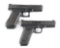 (M) Lot of 2: Glock Model 20 Semi-Automatic Pistols with Spare Barrels.