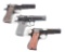 (M) Lot of 3 Spanish Star Pistols in Boxes: Model 30M 9mm, Modelo Super 9mm Largo, & Model PS .45ACP