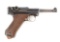 (C)Alphabet Comercial Luger Semi-Automatic Pistol.