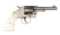 (C) Colt New Model Army & Navy Double Action Revolver with Pearls (1903).