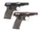 (M) Lot of 2: Remington Model 51 Semi-Automatic Pistols.