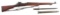 (C) U.S. Remington Model 1917 Bolt Action Rifle With Bayonet.