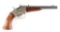 (A) Converted Remington Model 1871 Rolling Block Pistol.
