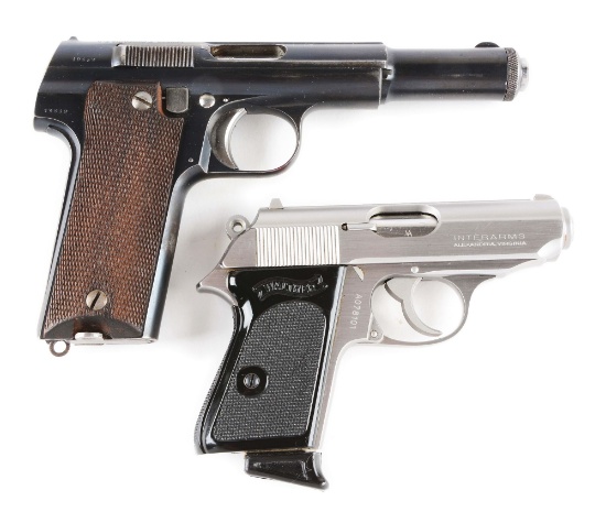 (C) Lot of 2: European Semi-Automatic Pistols.