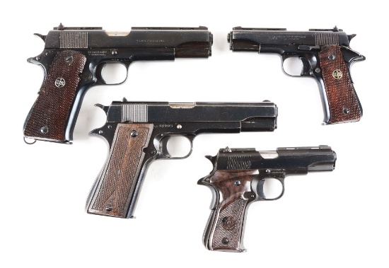 (M) Lot of 4: Llama Semi-Automatic Pistols.