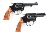 (M) Lot of 2: Boxed Smith & Wesson Model 31-1 Double Action Revolvers.