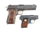 (C) Lot of 2: Colt Pre-War Semi-Automatic Pistols.