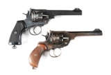 (M) Lot of 2: British Military Revolvers.
