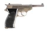 (C) Nazi Marked German Mauser svw 45 P.38 Semi-Automatic Pistol.