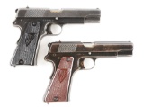 (C) Lot of 2: Nazi Marked F.B. Radom Vis. 35 Pistols.
