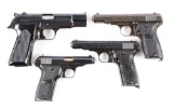 (C) Lot of 4: Pre-war French MAB Semi-Automatic Pistols.