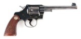 (C) Colt Officers Model .38 Target 2nd Issue Double Action Revolver (1925).