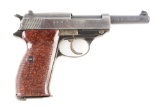 (C) Nazi Marked German Walther ac 45 P.38 Semi-Automatic Pistol.