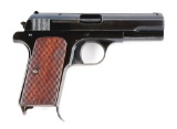 (C) WWII Nazi German Femaru jhv 43 Model 37 Pistol.