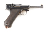 (C)Alphabet Comercial Luger Semi-Automatic Pistol.