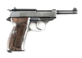 (C) Nazi Marked German Mauser byf 43 P.38 Semi-Automatic Pistol.