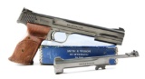 (C^) Boxed Smith & Wesson Model 46 Semi-Automatic Pistol - 2 Barrel Set.
