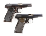 (C) Lot of 2: Pre-war Remington Model 51 Semi-Automatic Pistols.
