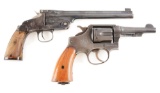 (C+A) Lot of 2: S&W Victory Revolver & Model 1891 Pistol.