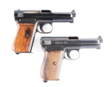 (C) Lot of 2 Mauser Model 1914 Pistols.