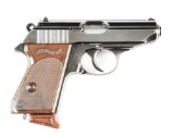 (M) French Manurhin PPK Semi-Automatic Pistol.