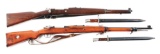 (C) Lot of 2 Foreign Military Mauser Rifles: Argentine 1909 Cavalry Carbine & Persian 98/29 Mauser R
