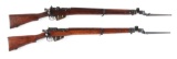 (C) Lot of 2: Savage No.4 MK1 Bolt Action Rifles.