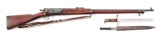 (C) Springfield Krag Model 1898 Rifle With Bayonet.