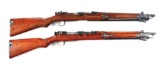 (C) Lot of 2: Japanese Type 44 Bolt Action Carbines.