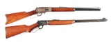(C) Lot of 2: Marlin Lever Action Rifles.