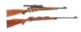 (C) Lot of 2: Remington Bolt Action Rifles.