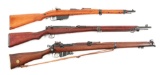(C) Lot of 3: Foreign Military Rifles - Steyr M95 Straight Pull Carbine, BSA Sht.22 IV 1948 British