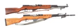 (C) Lot of 2; YUGOSLAVIAN Type 59/66 & type 59 SKS rifles
