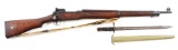(C) U.S. Winchester Model 1917 Bolt Action Rifle With Bayonet.