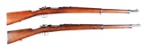 (C) Lot of 2: Chillean 1895 Mauser Bolt Action Rifles.