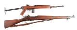(C) Lot of 2: Remington 1903-A3 Rifle & M1 Carbine.