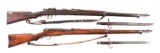 (C) Lot of 2 WWII Japanese Rifles with Bayonets: Tokyo Type 38 Long Rifle Double Zero Series & Itali