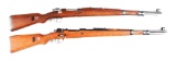 (C) Lot of 2: Yugoslavian Bolt Action Military Rifles.