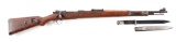 (C) WWII German byf 44 98K Mauser Rifle With Bayonet.