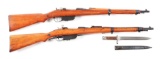 (C&R) Lot of 2; Mannlicher M1895 Karbinerstutzen Bolt Action Rifles
