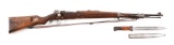 (C) German Erfurt Kar 98 1916 Mauser Carbine With Bayonet.
