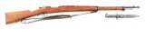 (C) Carl Gustafs Swedish Model 1896 Dated 1916 Rifle With Bayonet.