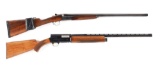 (M) Lot of 2: Spanish SxS 16 Bore & Browning A5 20 Bore Shotguns.