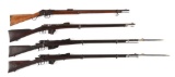(A)Lot of 4: Assorted Rifles.
