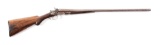 (A) Colt Model 1878 10 Gauge Damascus Side by Side Double Barrel Shotgun.