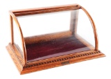 Wood & Glass Winchester Countertop Display Case.